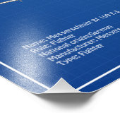 Messerschmitt Bf 109 – 飛行機設計図ABD フォトプリント (角)