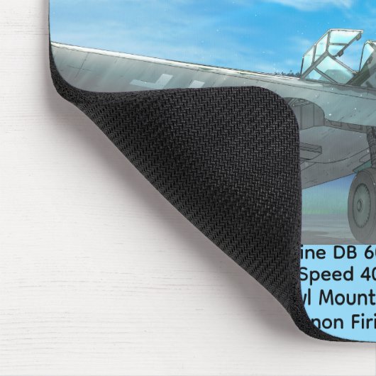 Messerschmitt Bf 109G-2 マウスパッド (コーナー)