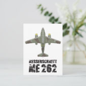 MESSERSCHMITT ME262 SCHWALBE ポストカード (スタンド正面)