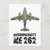 MESSERSCHMITT ME262 SCHWALBE ポストカード (正面)