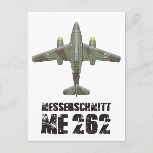 MESSERSCHMITT ME262 SCHWALBE ポストカード (正面)