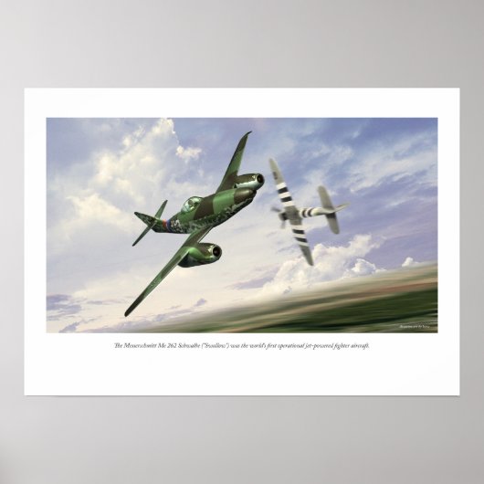 Messerschmitt Me 262 ポスター (正面)