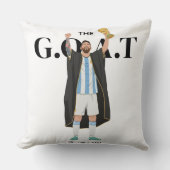 Messi World Cup Champion  クッション (正面)