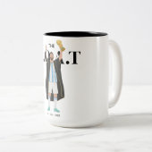 Messi World Cup Champion  ツートーンマグカップ (正面右)