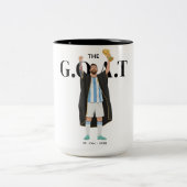 Messi World Cup Champion  ツートーンマグカップ (中央)