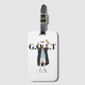 Messi World Cup Champion  ラゲッジタグ (正面縦)