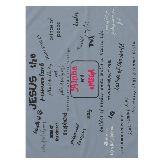 Messiah Series Tablecloth テーブルクロス (正面)