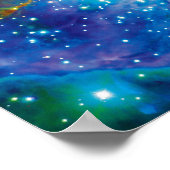 Messier 42 Orion Nebula Infrared ESO宇宙写真 ポスター (角)