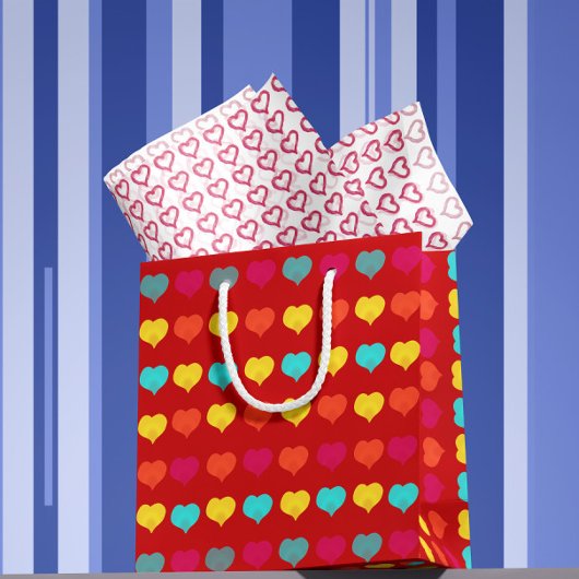 Messy - a heart drawn imperfectly 薄葉紙