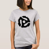 Messy B/W 45挿入 Tシャツ (正面)