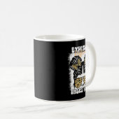 Messy Bun Funny Backtalk, Expensive Difficult And  コーヒーマグカップ (正面右)