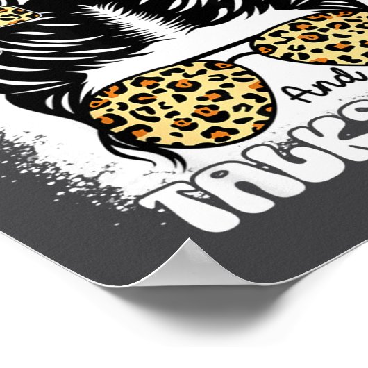 Messy Bun Funny Backtalk, Expensive Difficult And  ポスター (角)