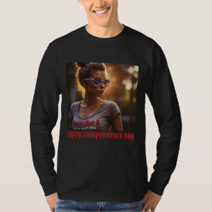 『Messy Bun & Gettin』完了カスタム』 7月4日 Tシャツ