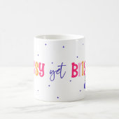 Messy Yet Bright Holiday Design – Festive and Fun コーヒーマグカップ (中央)