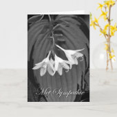 Met Synapie, Companity Card inオランダ, Hosta カード (黄色い花)