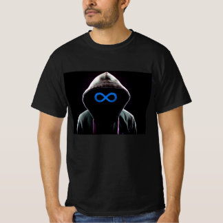 Meta メンズ ヴァリュー ブラックTシャツ Tシャツ