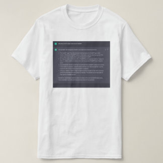 Meta Ironic ChatGPTシャツ Tシャツ