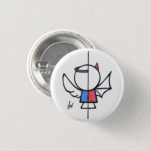 Metades 缶バッジ (正面&裏面)