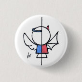 Metades 缶バッジ (正面)