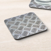 Metalプレートテクスチャ コースター (左側)