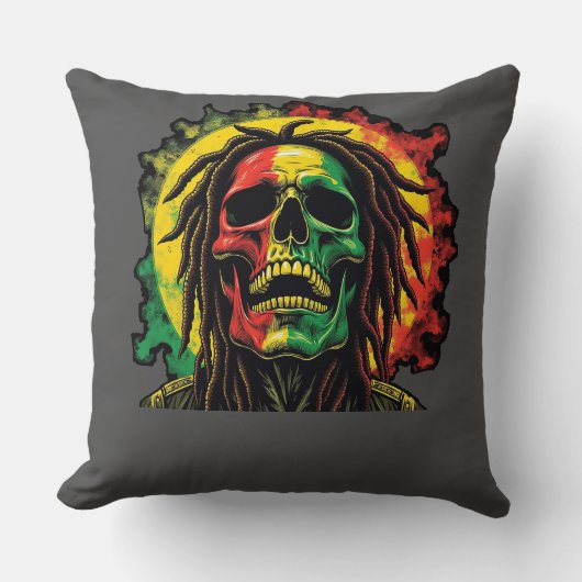 Metal and raggae  クッション (正面)