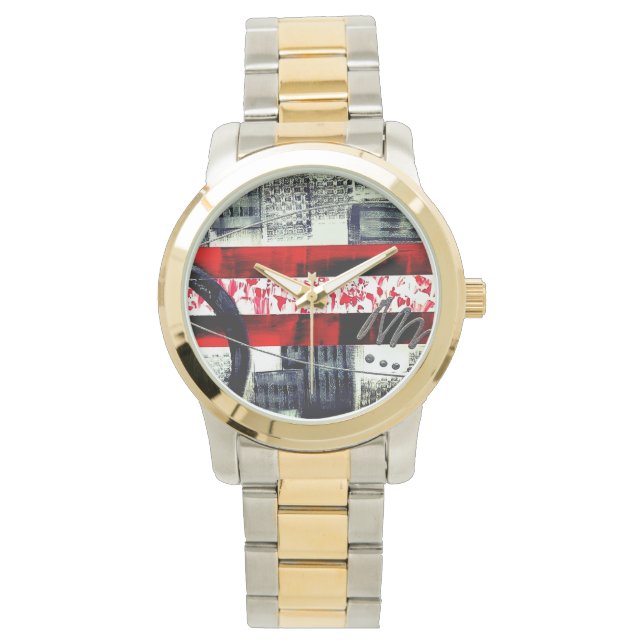 METAL ARDENT de Christèle Chabrette 腕時計 (正面)