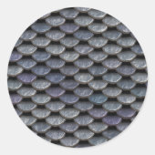 Metal Armor Plates ラウンドシール (正面)