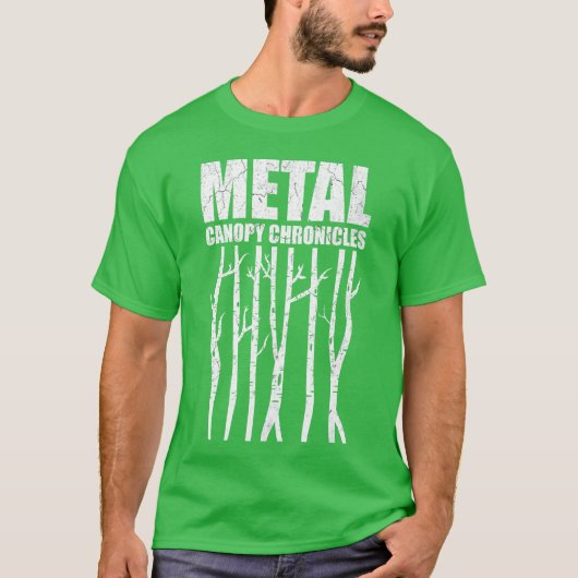 Metal Canopy Chronicles Birch Rock vintage Tシャツ (正面)