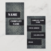 Metal card 名刺 (正面/裏面)