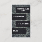 Metal card 名刺 (裏面)