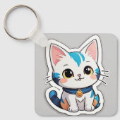 Metal Circle Keychain キーホルダー (正面)