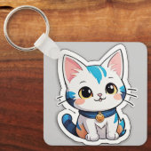 Metal Circle Keychain キーホルダー (正面)