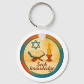 Metal Circle Keychain – Double-Sided Custom Print キーホルダー (正面)