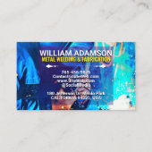 Metal Contractor Services | Fabrication & Welding コーリングカード (正面)