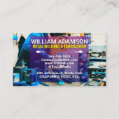 (Metal Contractor Services) Fabrication & Welding 名刺 (正面)