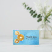 Metal Detectingご購入ありがとうございます 名刺 (スタンド正面)