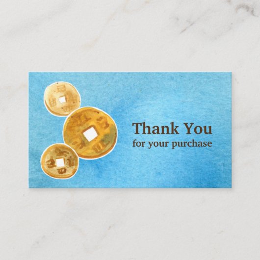 Metal Detectingご購入ありがとうございます 名刺 (正面)