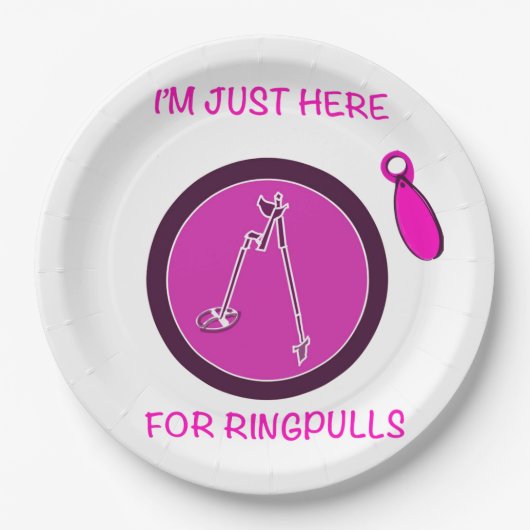 Metal Detecting  ペーパープレート (正面)