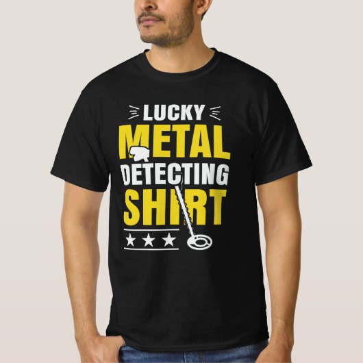 Metal Detecting  T-Shirt Tシャツ (正面)