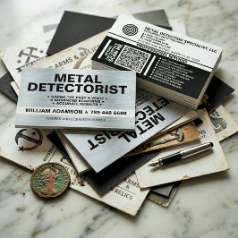 (METAL DETECTION PRO, DETECTORIST) メタルディテクター 名刺