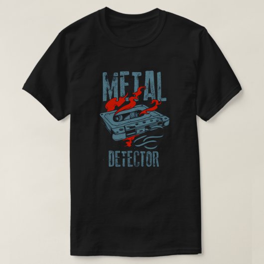 Metal Detector Cassette Tシャツ (デザイン正面)