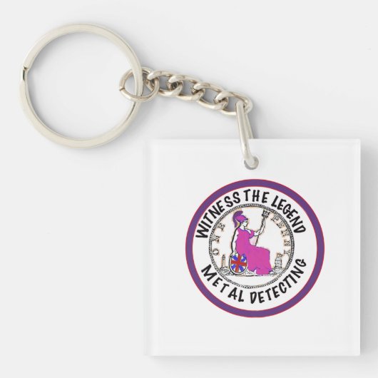 Metal Detectorist  キーホルダー (正面)