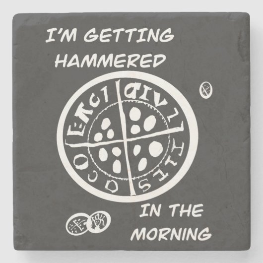  Metal Detectorist  ストーンコースター (正面)