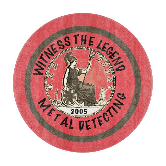 Metal Detectorist 21st Birthday  カッティングボード (正面)