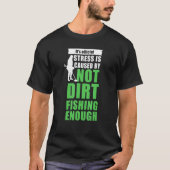 Metal detectorists   dirt fishing tシャツ (正面)