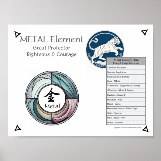 Metal Element Acupuncture ポスター (正面)