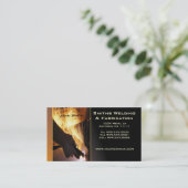 Metal Fab名刺 名刺 (スタンド正面)