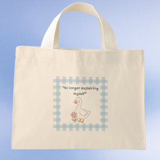 Metal Health Goose Gingham Tote Bag ミニトートバッグ