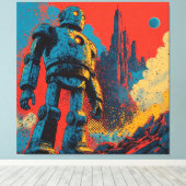 METAL HEART IRON MAN-2 キャンバスプリント (インサイチュ (ウッドフロア))