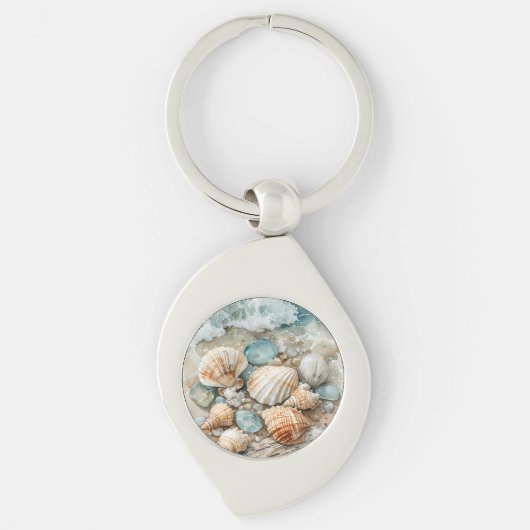 Metal Keychain キーホルダー (正面)